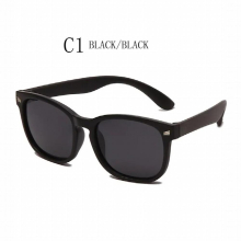 Kids Polarized Sunglasses TR90 Boys Girls Polaroid Sun Glasses Silicone Safety Glasses Gift for Children Baby UV400 D045