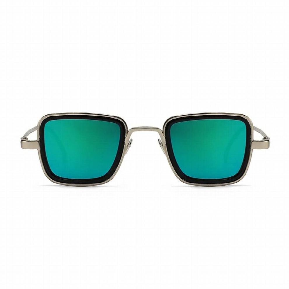 Indian Sunglasses Men Retro Classic Thick Edge Metal Square Frame Sunglasses High-image-OPC-PCR9QDN-NEW