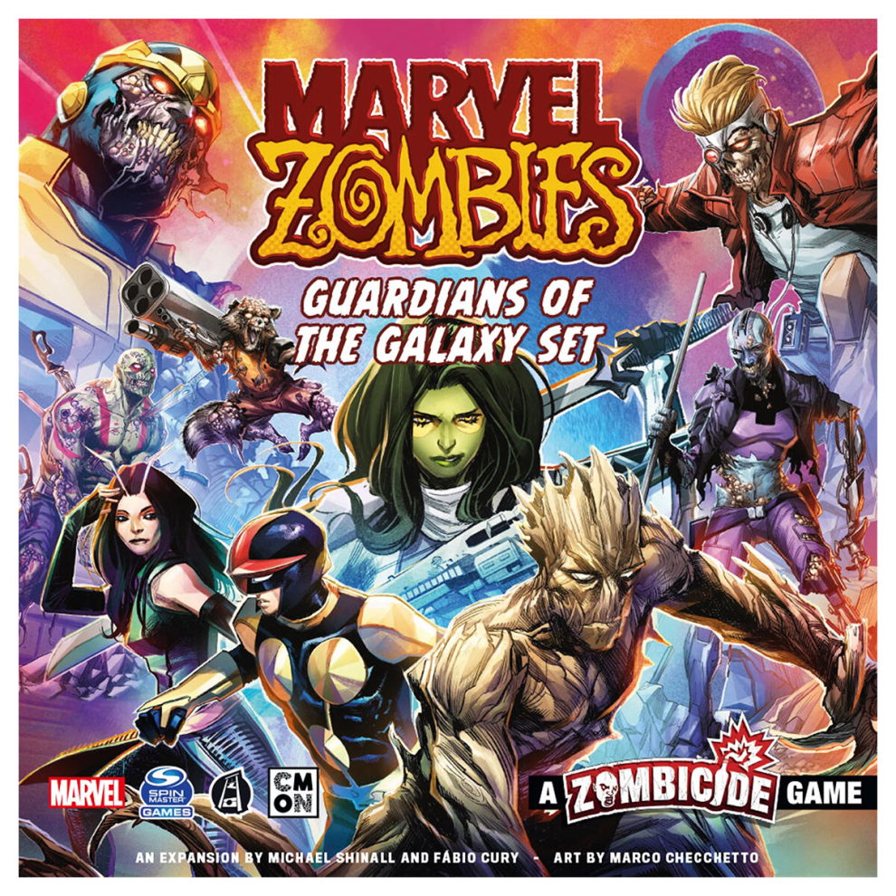 New Asmodee Marvel Zombies: Guardians Of The Galaxy Set Cmnmzb007