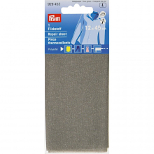 Prym Iron On Repair Sheet Grey - each