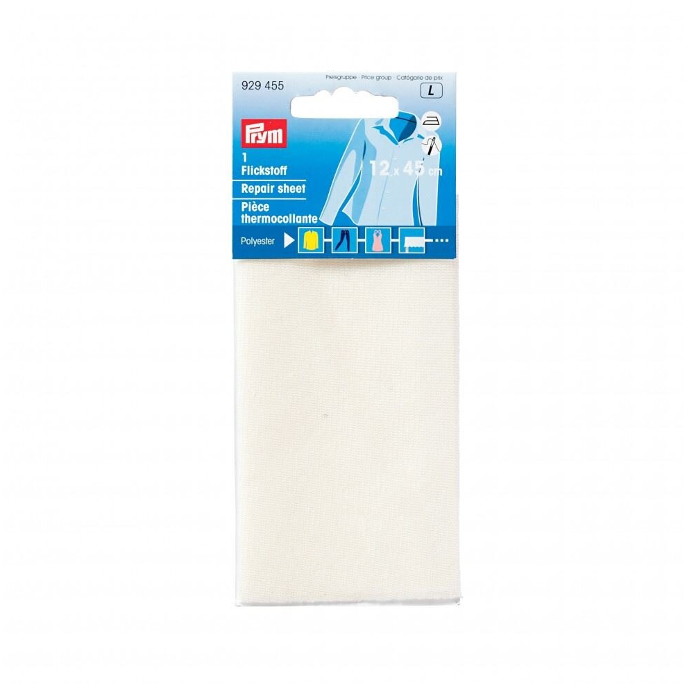 Prym Iron On Repair Sheet Ecru - Each