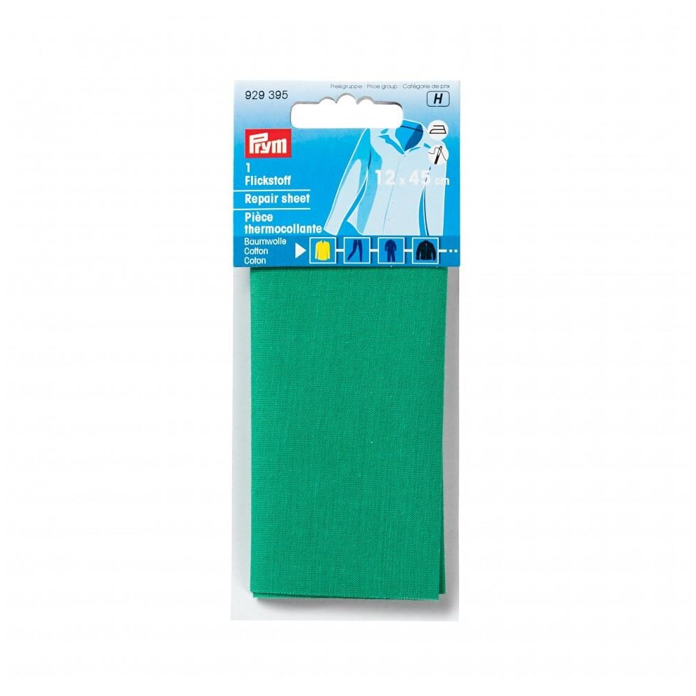 Prym Cotton Repair Sheet Light Green - Each