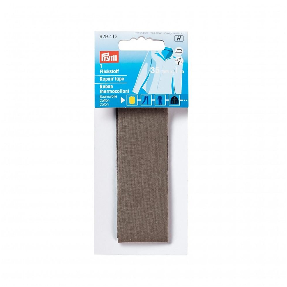 Prym Cotton Repair Sheet  Grey - each