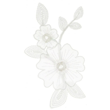 Simplicity Patch Motif Sheer Flowers for Dressmaking - A135-1931920030