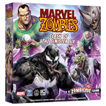 Marvel Zombies: A Zombicide Game - Clash of The Sinister Six - Heroes vs. Villains in a Zombie Apocalypse! Cooperative Strategy Game Ages 14+ 1-6 Pl