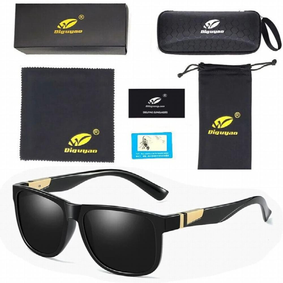 Polarized Square Sunglasses Mens Driving glasses Shades Male Glasses Men Retro Women Oculos-image-OPC-PCR9YBQ-NEW