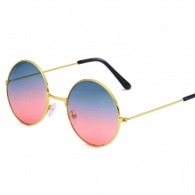 Round Metal Sunglasses Baby Boys Girls Ourdoor Glasses Vintage Gradient UV400 Protection Eyeglasses Glasses