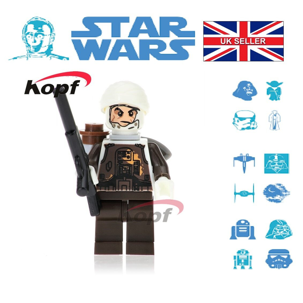 (Dengar - The Bounty Hunter) Star Wars Custom Lego Mini Figures Sets