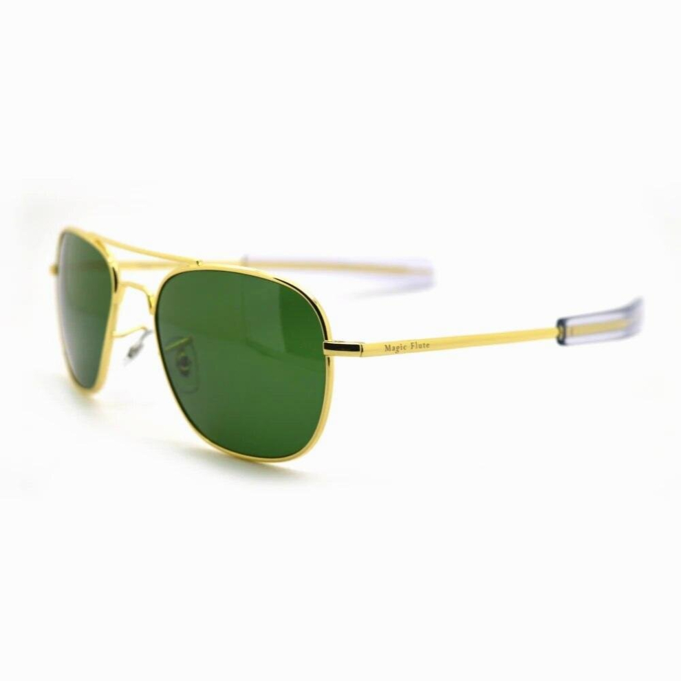 Vintage sunglasses Stainless Steel Full frame sunglasses women or men square shape eyeglasses big size-image-OPC-PCRB5SY-NEW