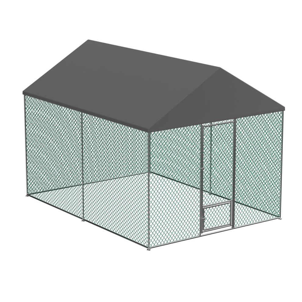 (XL(4x3x2.7m)) Large Walk-In Chicken Run Chicken Coop Cage