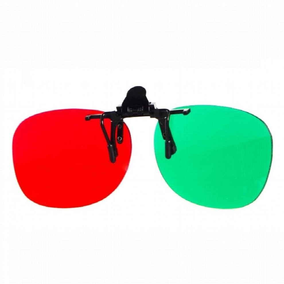 Color-blindness Clip Drivers Test Red Green Clip Colorblind Glasses Women Men Invisible Blind Test Guarantees Y09