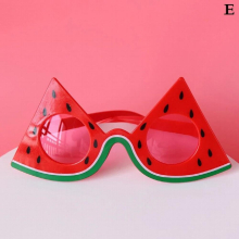 Watermelon Shaped Children Adult Glasses Summer Fruit Theme Party Hawaii Beach Kids Boy Birthday Event Decoration