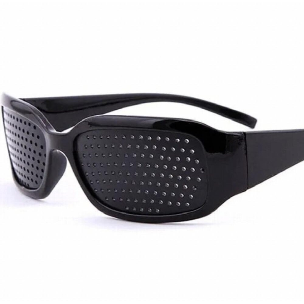 Corrective Myopia Astigmatism Pin hole Glasses Exercise Eyesight Anti-Fatigue Reading Watching TV Frame Protector ???? Y69