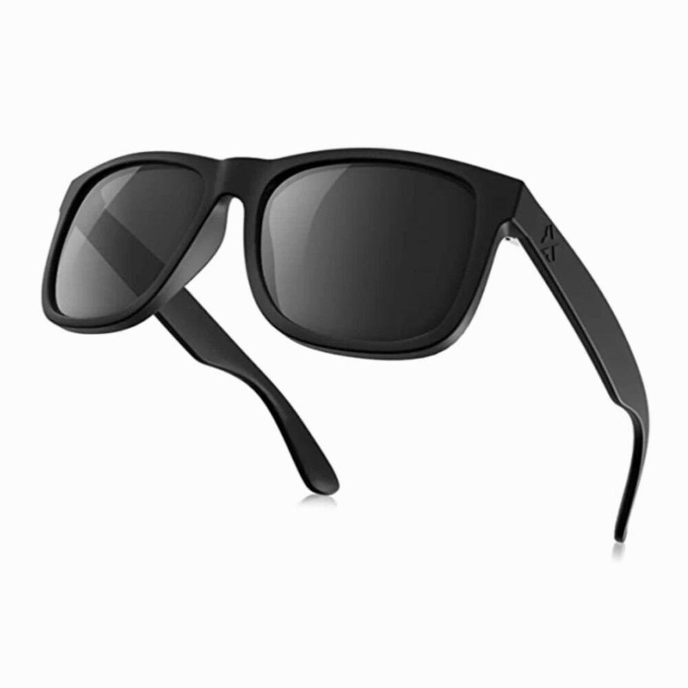 MAXJULI Polarized Sunglasses for Men and Women,UV Protection Rectangular Sun Glasses Polarized Lens Protect Eye 8806