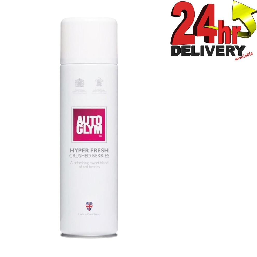 AutoGlym Hyper Fresh Crushed Berries 450ml Aerosol Air Freshener