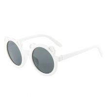 Kids Sunglasses Round Frame Bear Girls Boys Animal Cartoon Shade Sun Glasses Outdoor Children Retro Eyeglasses