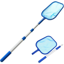 Pool Floor Nets 150CM Skimmer 41" Telescopic Handle Professional Fine Mesh Pool Floor Nets Pool Cleaning Kits Pools, Spas, Ponds & Fountains