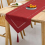 Red Linen Table Runner 32 x 180 cm,High Quality Table Runner,Plain Table Runner,Modern,Easy Care for Dining Table,Coffee Table,Restaurant,Decoration 4