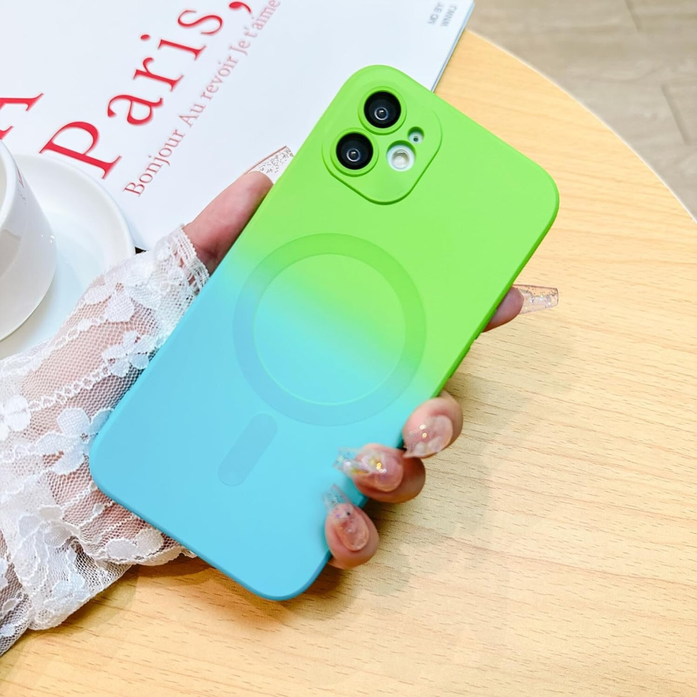 Iphone 12 Case [Compatible With Magsafe] Soft Tpu Bumper Anti-Drop Anti-Scratch Shockproof Full Camera Lens Protective Slim Multicolor Magnetic Cover 7770197798068