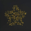 Snow Time Snowtime 60cm Gold Star Light 1