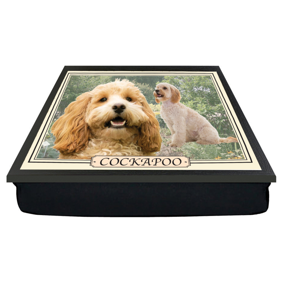 Cockapoo Dog Breed Lap Tray Gift Present