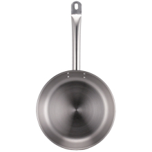 Kitchen 20cm Induction Frying Pan Stainless Steel Frypan Skillet