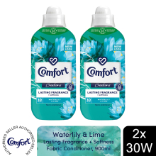 (Buy 2) Comfort Fabric Conditioner Waterlily & lime 30W