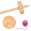Drop Spindle Top Whorl Yarn Spinner for Crocheting Spin SpinningWheel 3
