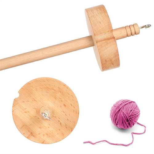 Drop Spindle Top Whorl Yarn Spinner for Crocheting Spin SpinningWheel 2