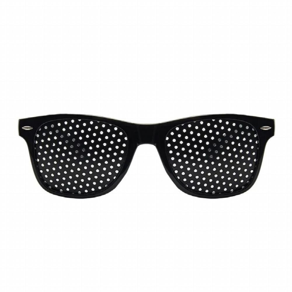 Ophthalmology Correction Vision Care Eyewear Anti-fatigue Vintage Anti-myopia Astigmatism Pin Hole Glasses