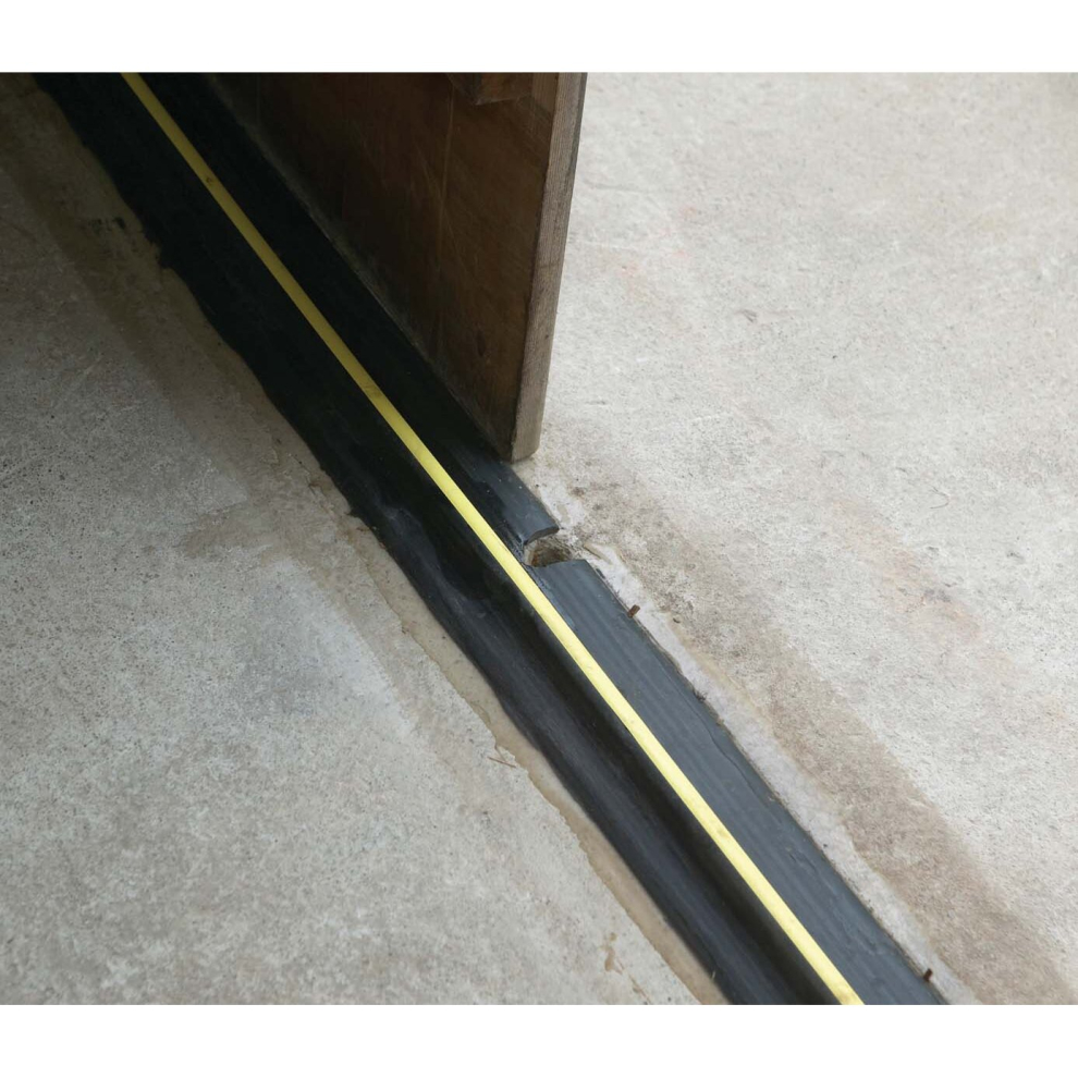 Stormguard Garage Door Bottom Threshold Seal Heavy Duty Wind Water and Weather 30mm high