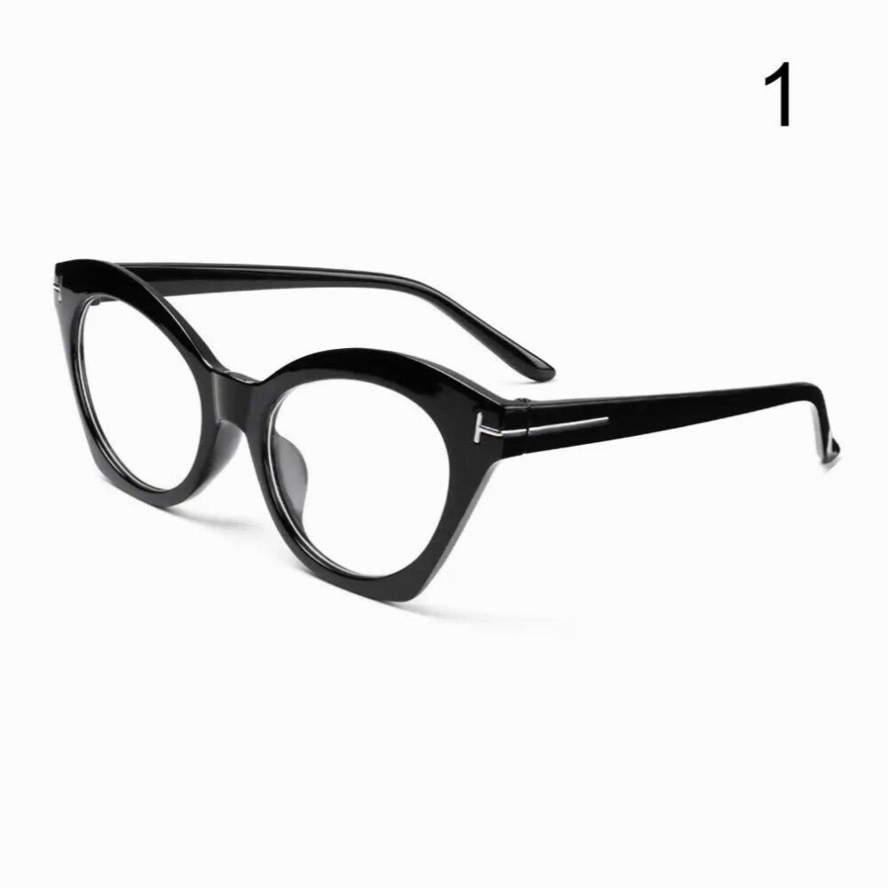 Vintage Anti-blue Light Optical Glasses Irregular Cat Eye Frames Transparent Eyeglasses Computer Vision Care Eyewear-image-OPC-PCRCTD8-NEW