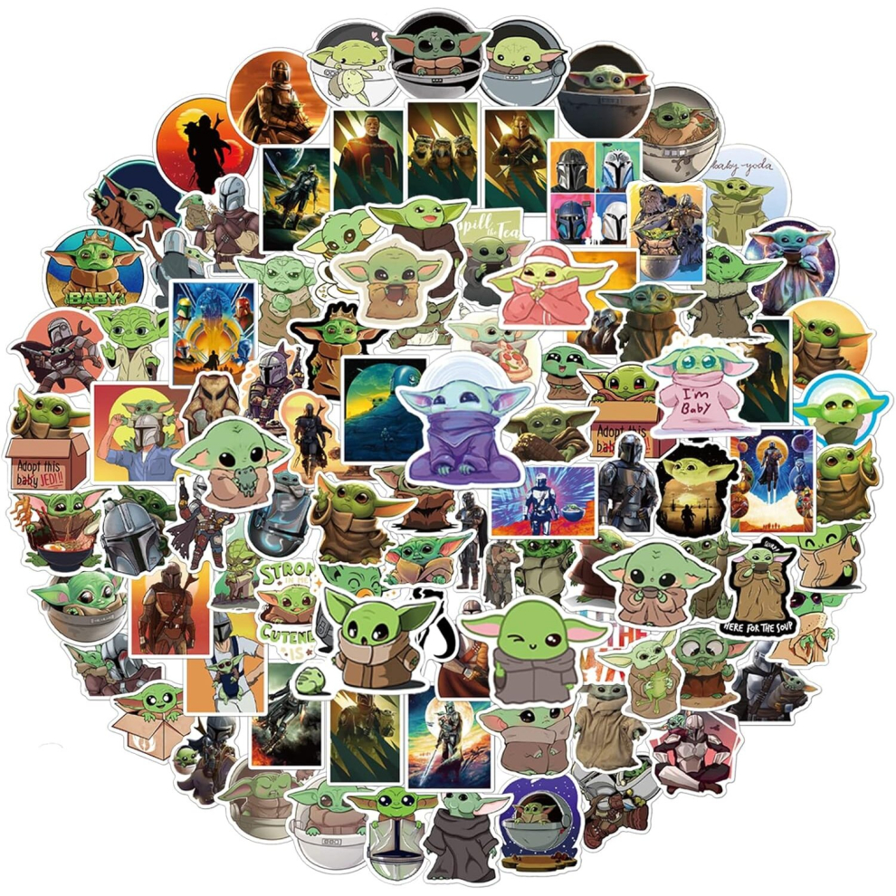 100pcs Cute Cartoon Stickers for Kids, Waterproof Vinyl Stickers for Water Bottles, Scrapbooks, Laptops, Phone Cases, Decorative Gifts