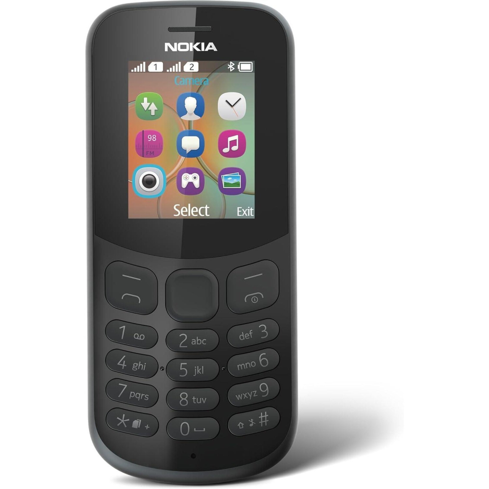 Nokia 130 Dual-SIM Mobile Phone - Black