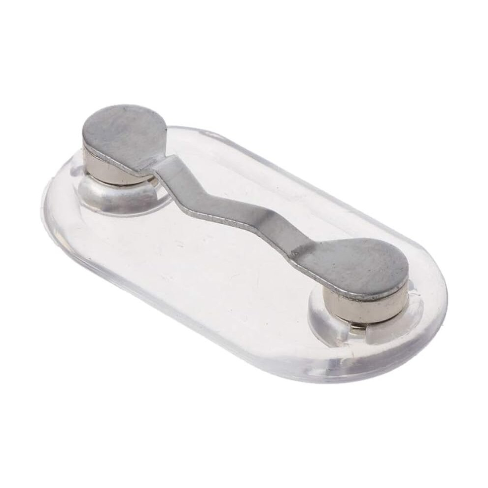 Ifsecond Magnetic Stainless Steel Eyeglass Holder Eyewear Holder Safety Brooch For Reader