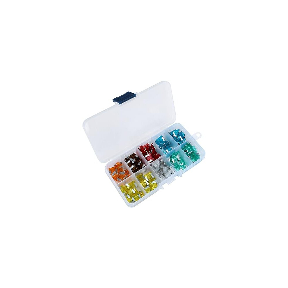 Auto Car 5A 7.5A 10A 15A 20A 25A 30A Ato Atc Micro Low Profile Blade Fuse Assortment 120 Pieces 7651031130551