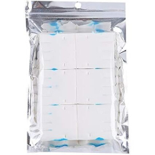 Disposable toilet brush replacement core, dissolvable disposable replacement core toilet cleaner (lemon)