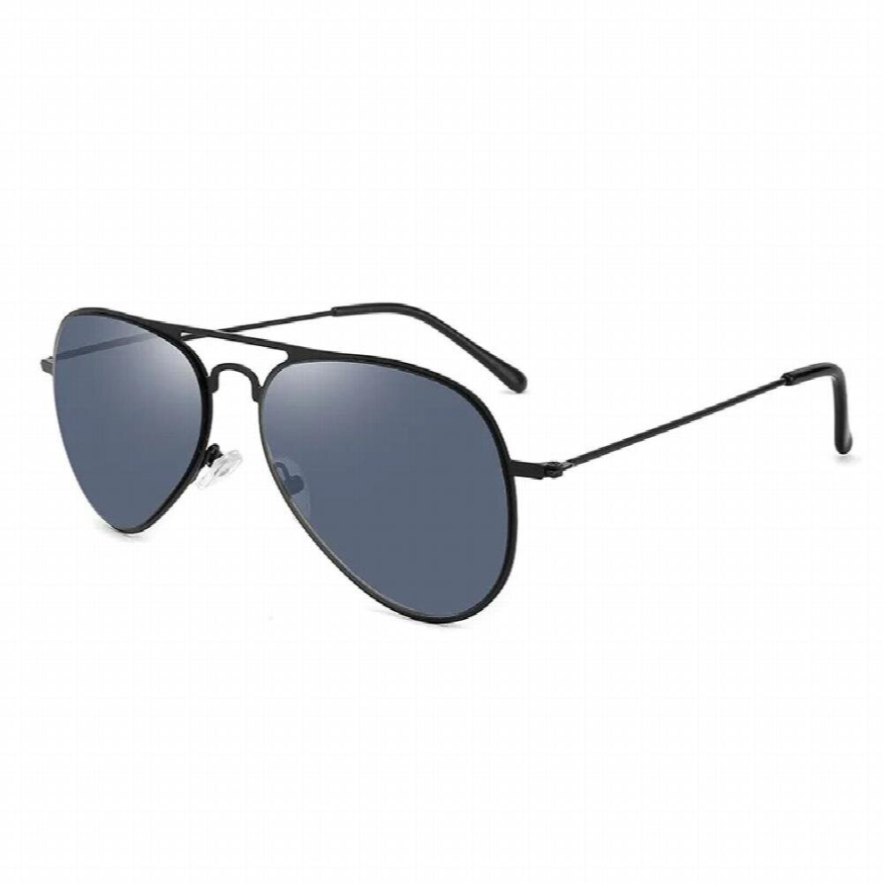 Vintage Pilot Tinted Gray Reading Glasses Ultralight Anti-blue Sunglasses Outdoor Comfortable Magnifier-image-OPC-PCRDBRG-NEW