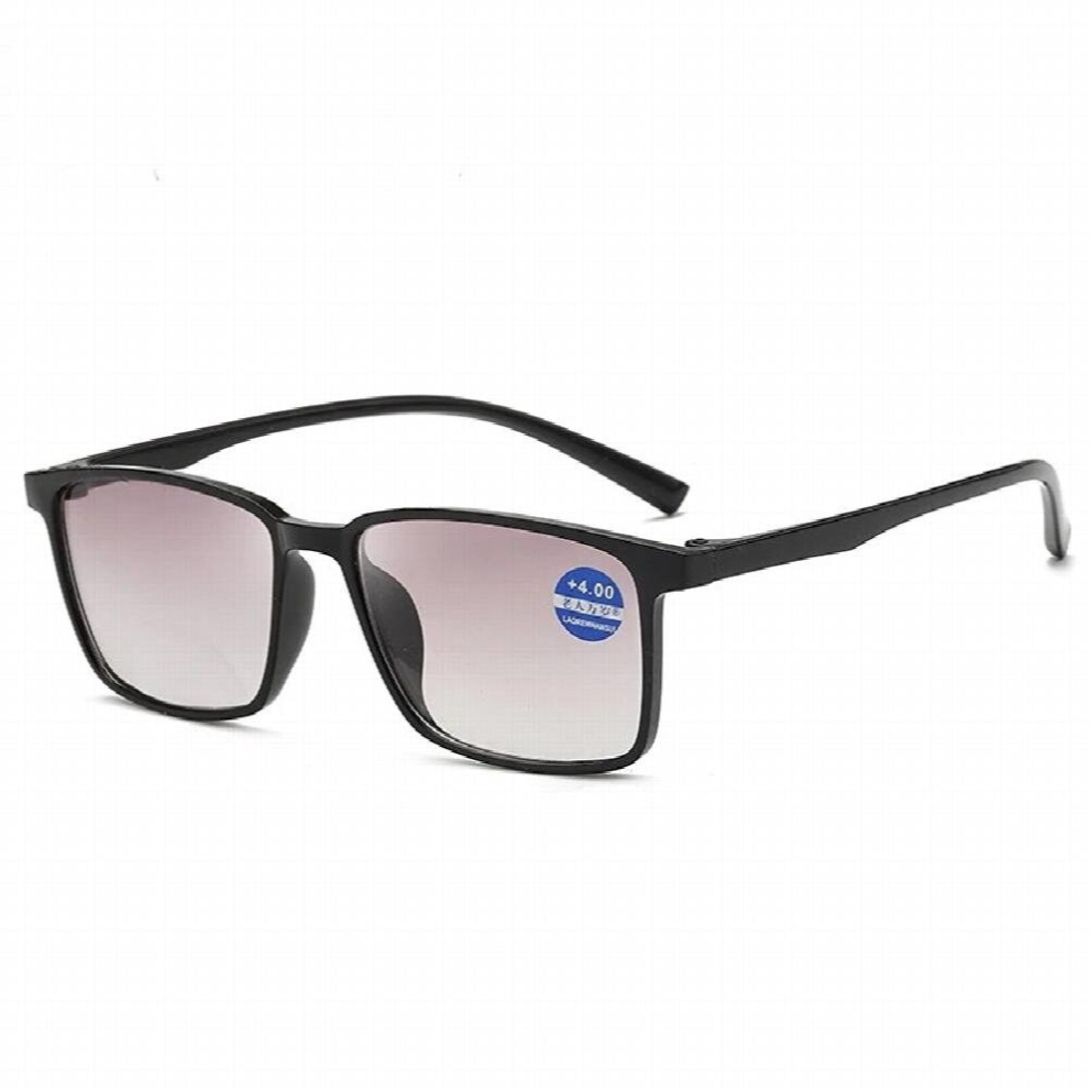 Multicoloured Double Light Sun Presbyopia Glasses Middle And Old Aged Men And Womens Far And Near Bifocal Glasses Frame