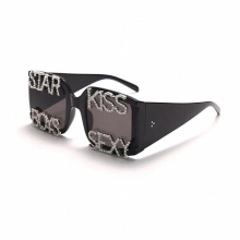 Sunglasses for Party Star Boys Kiss Sexy Glasses Square Stylish Shades