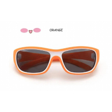 Square Kids Sunglasses Polairzed Children Sun Glasses For Boy Girls Silicone Flexible Frame 3-12 Child Eyewear UV40