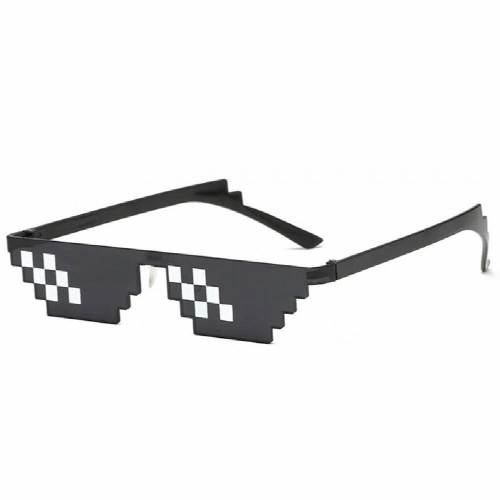 sunglasses forced two dimensional animation bungee pixel code decorative glasses