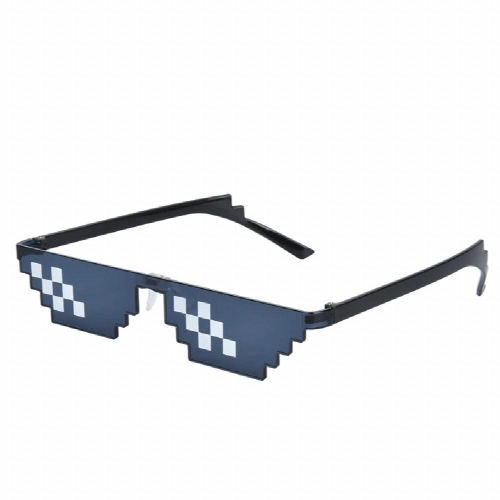 sunglasses forced two dimensional animation bungee pixel code decorative glasses 2
