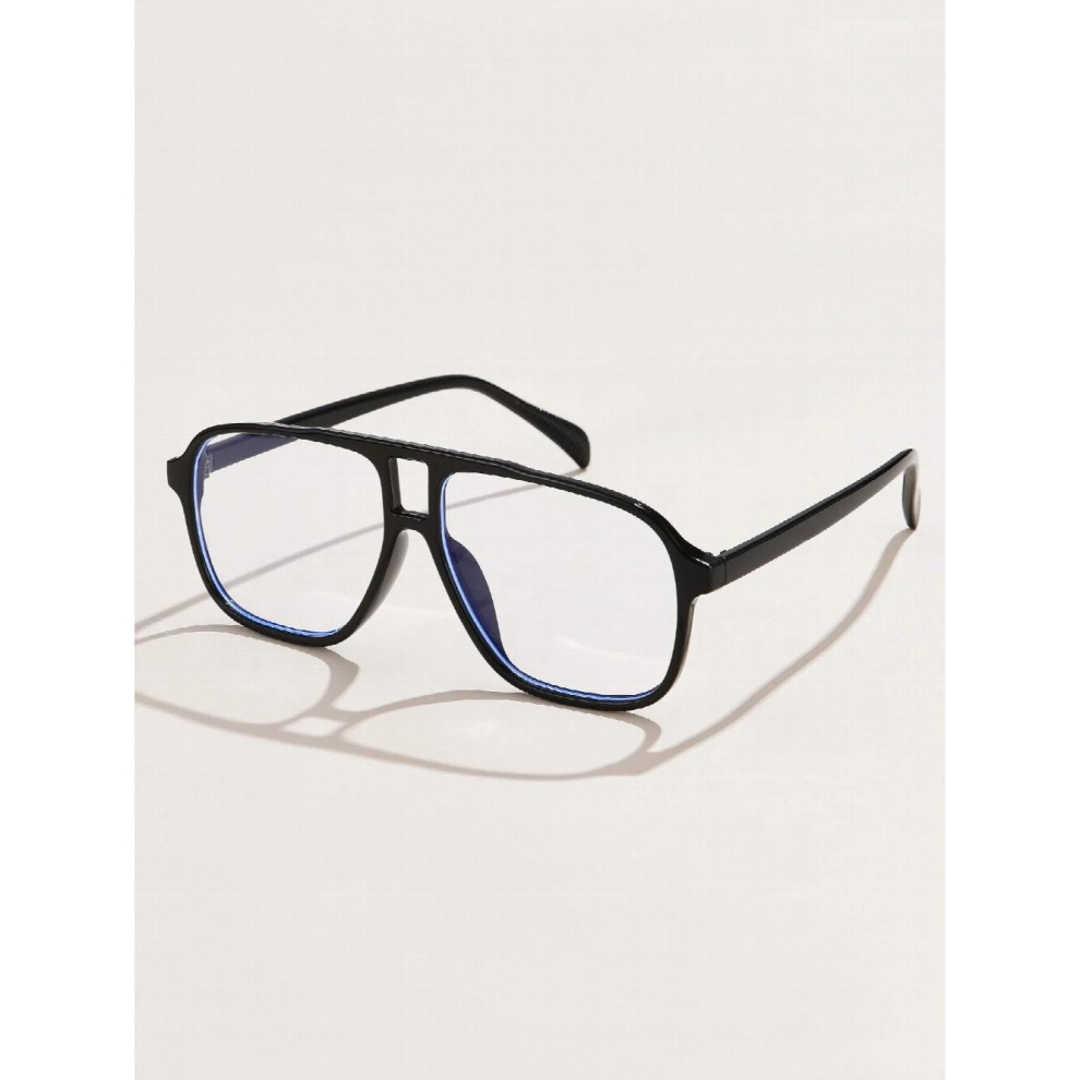 Anti Glasses Frame Men Women Eyeglasses Sunglasses Vintage One Piece Transparent Optical Glasses Prescription Myopia