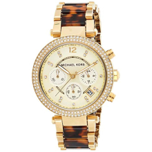 Michael Kors MK5688 Parker Gold Dial Two Tone Ladies Watch