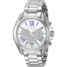 Montre femme Michael Kors MK6320 - boîtier or rose, cadran nacré avec cristaux, 39 mm, quartz, étanche 50 m