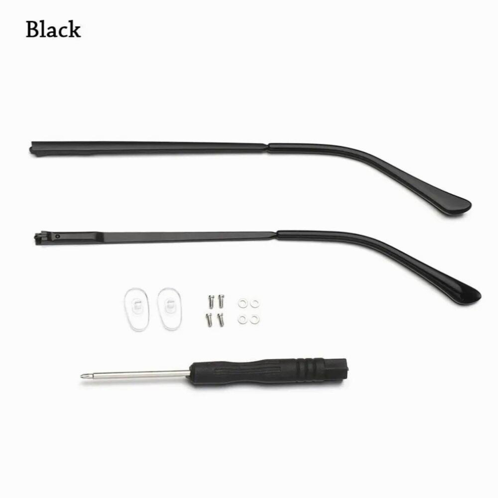 Multicoloured 1Pair Glasses Metal Replacement Leg Eyeglasses Temple Arm Sunglasses Replacement Leg Repair Eyewear Accessories