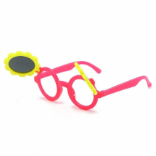 Sunflower Cartoon Children Sunglasses Baby Cartoon Flip Kids Sunglasses Glasses Frame