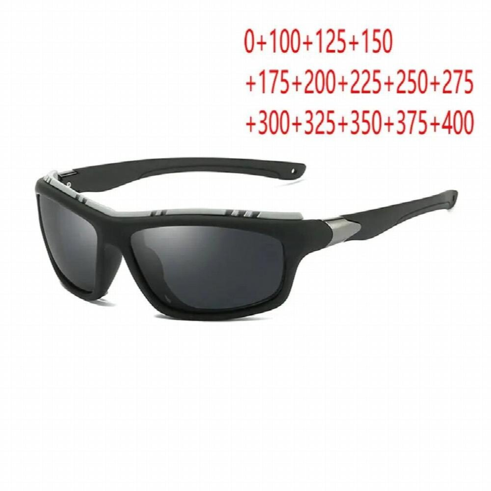 Wrap Around Reader Sunglasses for Men Women Reading Glasses Outdoor Fishing Full Lenses Magnifying Presbyopic Sunglasses FML