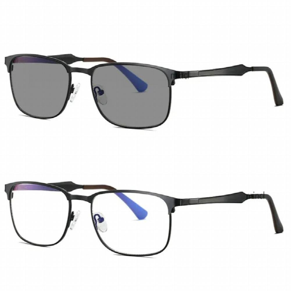 Multicoloured Vintage Progressive Multifocal Reading Glasses Women Men Transitional Photochromic Sun Glasses Hyperopia +200 Fml